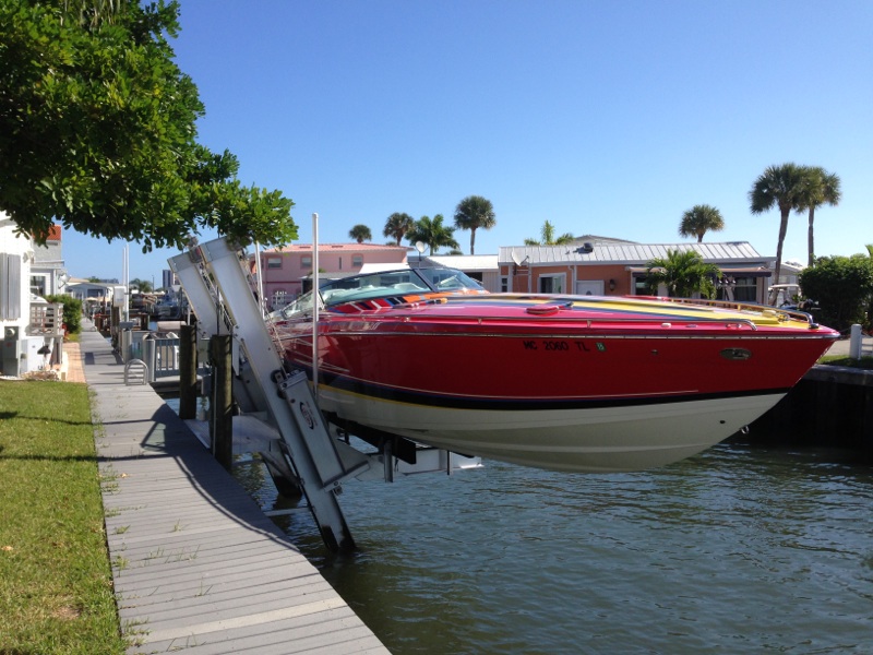 High-quality and sturdy boat lift in Stuart.